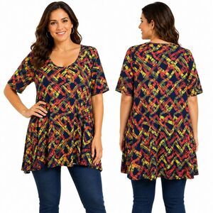 LulaRoe Size 2XL SS Top